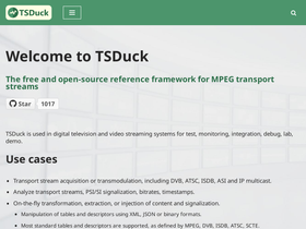 tsduck.io