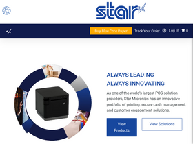 'starmicronics.com' screenshot