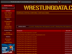 Wrestlingdata sale