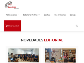 'paulinas.es' screenshot