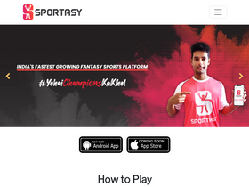 'sportasy.in' screenshot