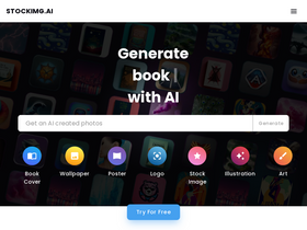 Stockimg.ai - AI-powered design service for logos, images, posters, book covers, and more.