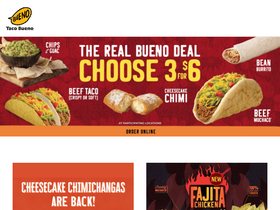 'tacobueno.com' screenshot