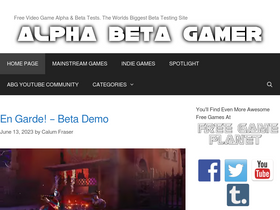 'alphabetagamer.com' screenshot