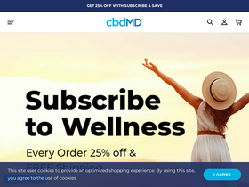 'cbdmd.com' screenshot