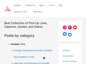 'statusandcaption.com' screenshot
