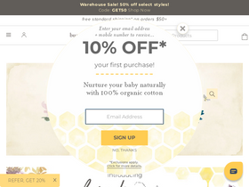 'burtsbeesbaby.com' screenshot