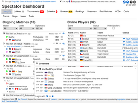 'aoe2recs.com' screenshot