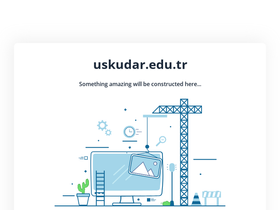 'uskudaruniversitesi.edu.tr' screenshot