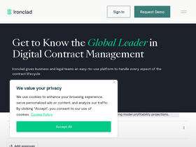 'ironcladapp.com' screenshot