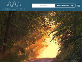 'mentalhealthmatch.com' screenshot