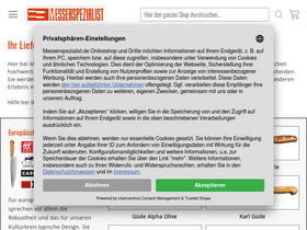 'messerspezialist.de' screenshot
