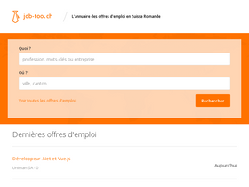 'job-too.ch' screenshot