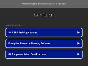 saphelp.it