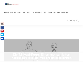 'daskreativeuniversum.de' screenshot