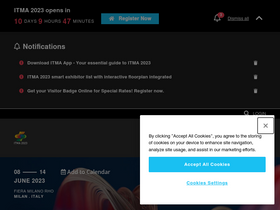 'itma.com' screenshot