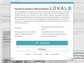 'lokal26.de' screenshot