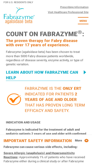 fabrazyme.com