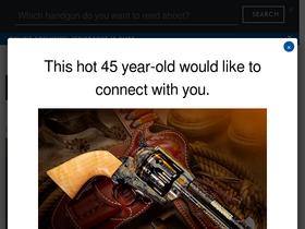 'americanhandgunner.com' screenshot