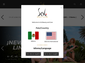 'solbeautyandcare.com' screenshot