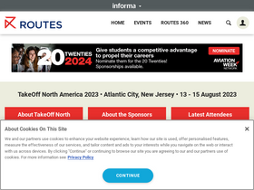 'routesonline.com' screenshot