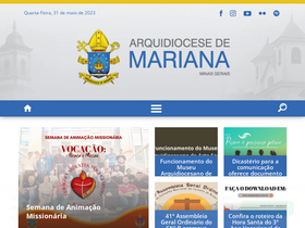 'arqmariana.com.br' screenshot