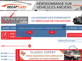 'retrocalage.com' screenshot