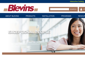 'blevinsinc.com' screenshot