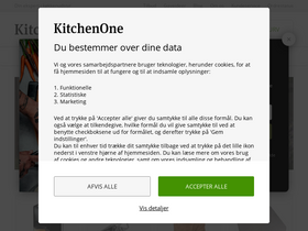 'kitchenone.dk' screenshot