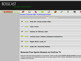 'bosscast.eu' screenshot