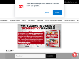 'creativedestructionmedia.com' screenshot