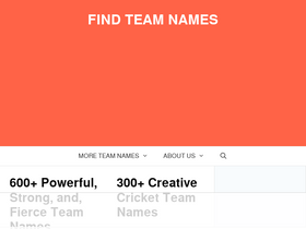 findteamnames.com