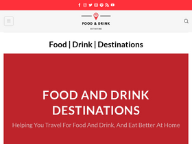 'fooddrinkdestinations.com' screenshot