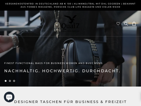 Quai7 GmbH homepage screenshot