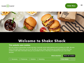 'shakeshack.co.uk' screenshot