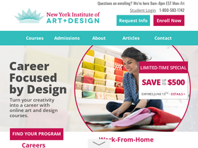 'nyiad.edu' screenshot