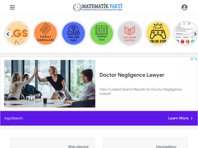 'matematikvakti.net' screenshot