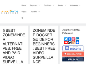 'smarthomebeginner.com' screenshot