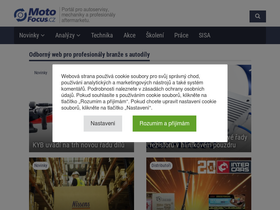 'motofocus.cz' screenshot