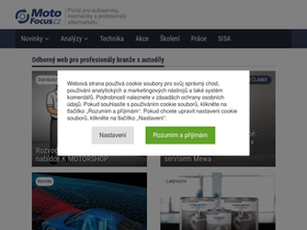 'motofocus.cz' screenshot