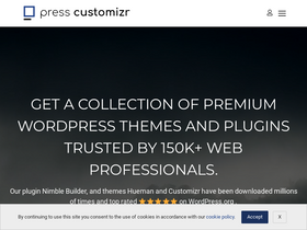 'presscustomizr.com' screenshot