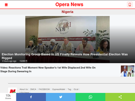 'opera.news' screenshot