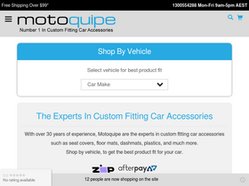 'motoquipe.com.au' screenshot