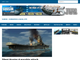 'subsim.com' screenshot