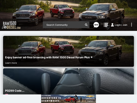 'ram1500diesel.com' screenshot