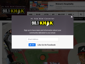 'khak.com' screenshot