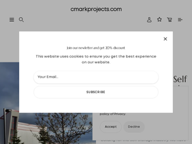cmarkprojects.com homepage screenshot