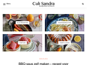 'culi-sandra.nl' screenshot