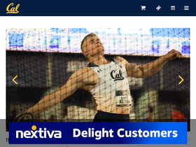 'calbears.com' screenshot