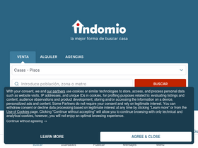 'indomio.es' screenshot